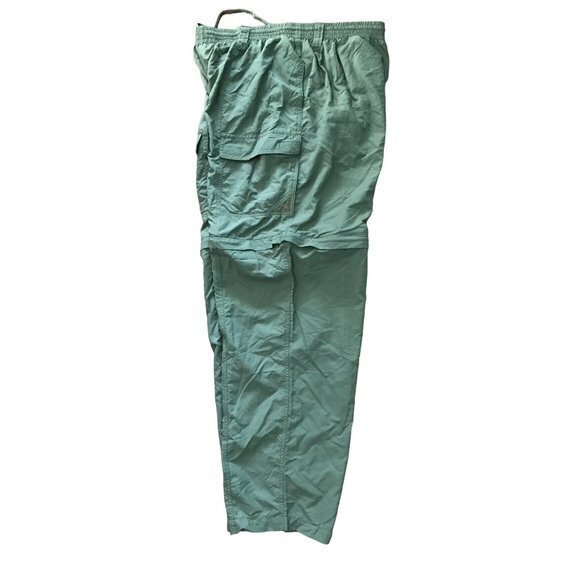 Columbia Mens XL‎ Tan Convertible Elastic Waist Pants omni-shade - Picture 2 of 10